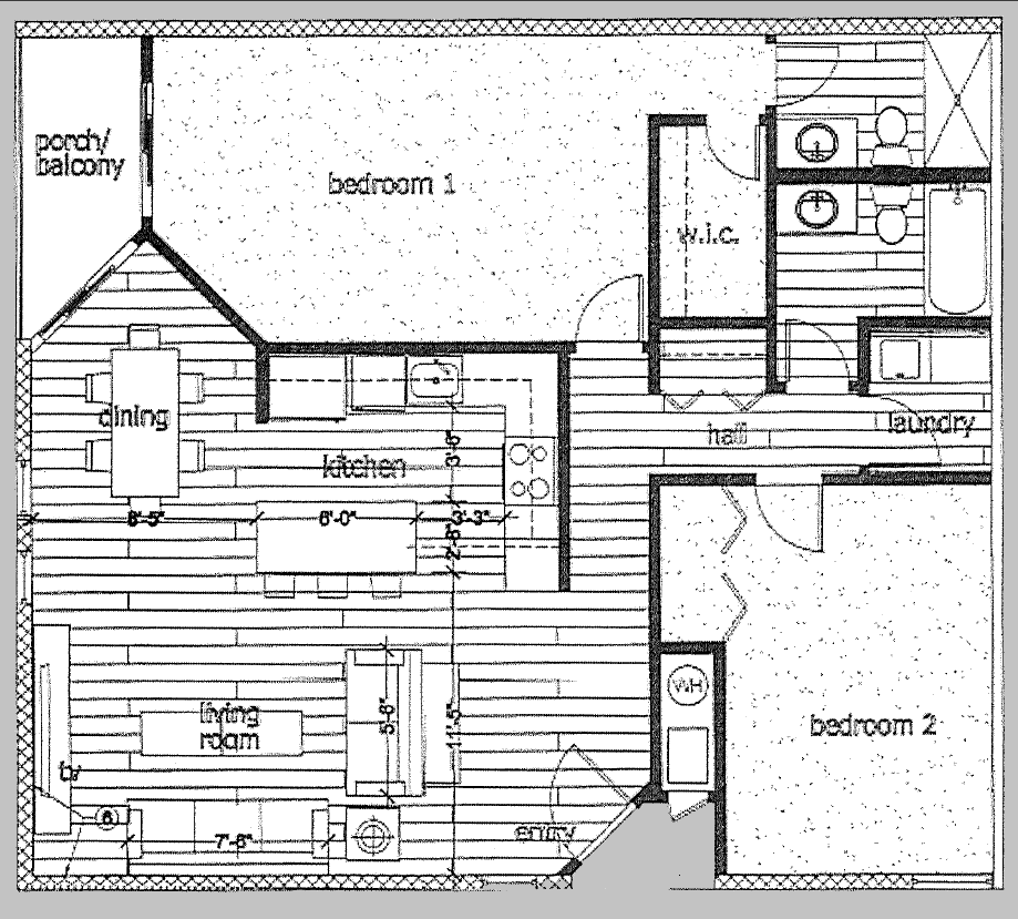 Suite A Floorplan
